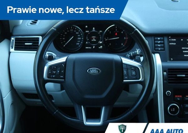 Land Rover Discovery Sport cena 91000 przebieg: 99615, rok produkcji 2018 z Chojnice małe 92